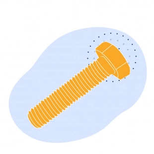 Болт М6x32 мм 40Х ГОСТ 7795-70