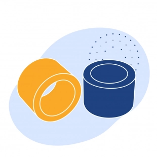 Втулка бронзовая 120 мм БрО5Ц5С5