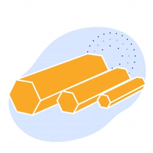 Дюралевый шестигранник 21 мм Д1 ГОСТ 21488-97