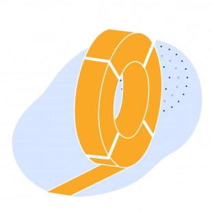 Штрипс с полимерным покрытием 0.8 мм ГОСТ 34180-2017