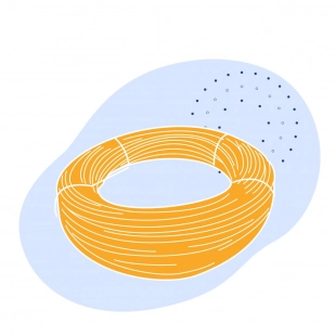Канат закрытый подъемный 46 мм ГОСТ 10506-76