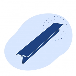 Алюминиевый тавр 25х25х2х6000 мм АД31Т1 ГОСТ 29296-92