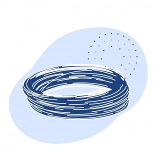Проволока оцинкованная канатная 0.34 мм 05кп ГОСТ 7372-79