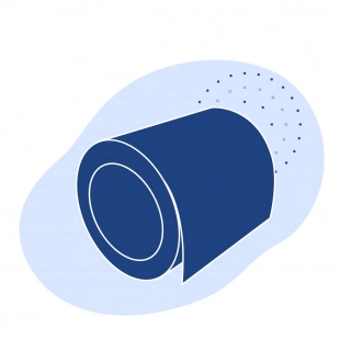 Рулон с полимерным покрытием 2 мм ПВХ ГОСТ 34180-2017