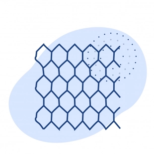 Стальная сетка Манье 100х0.6х3000 мм ГОСТ 13603-89