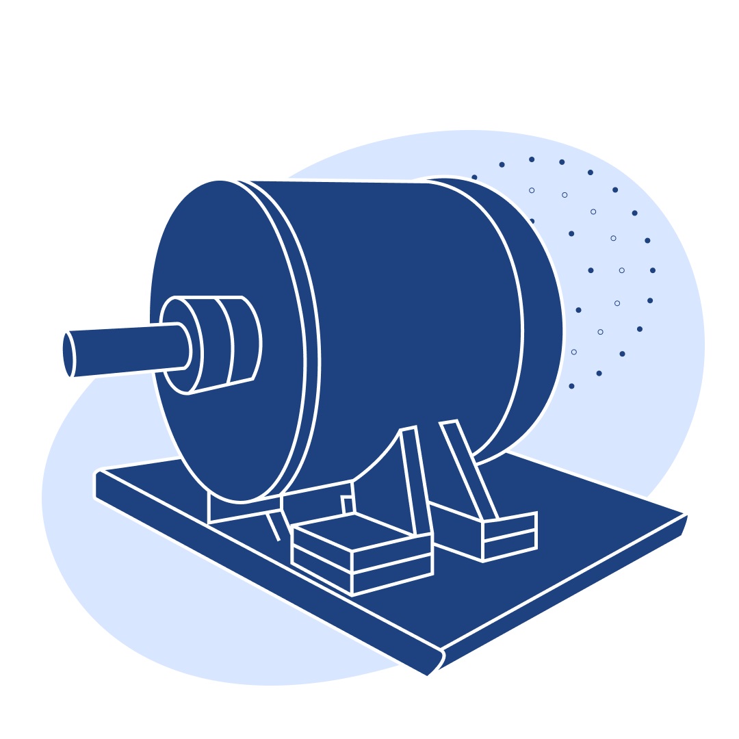 Двигатель буровой установки BS402 300 кВт 400 В