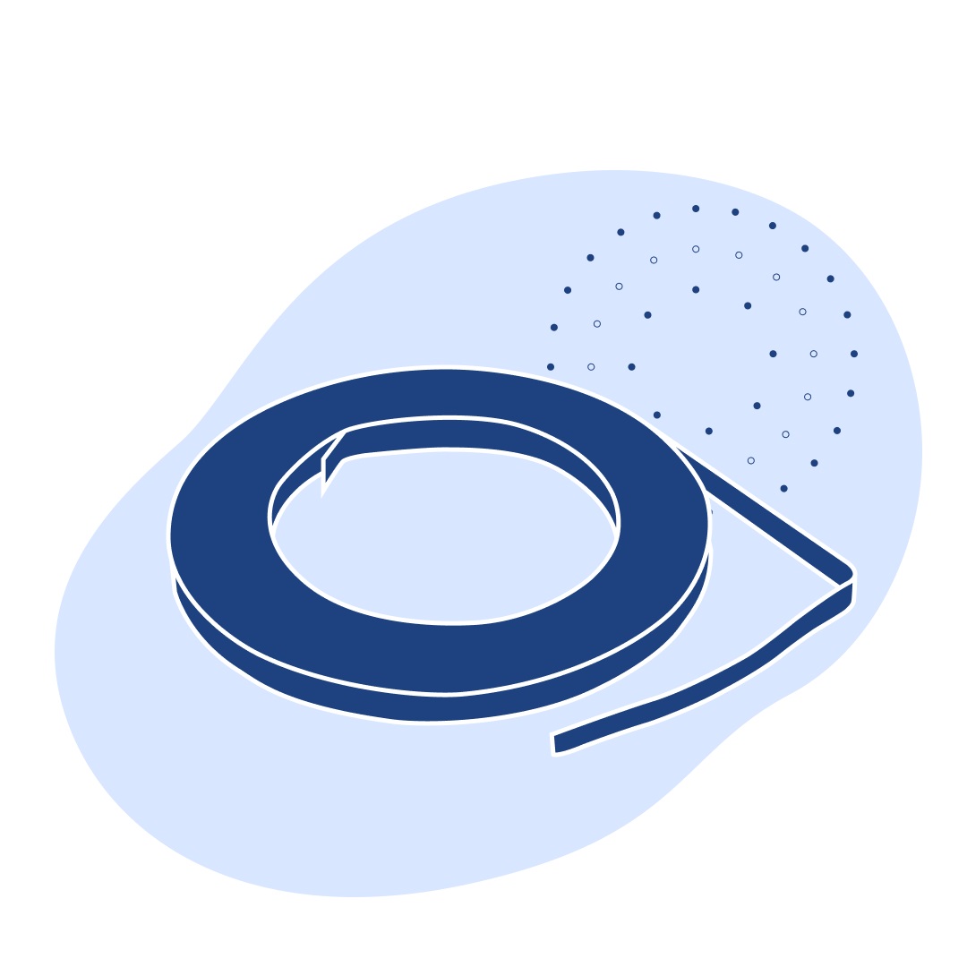 Лента с полимерным покрытием 1 мм ПУ ГОСТ 34180-2017