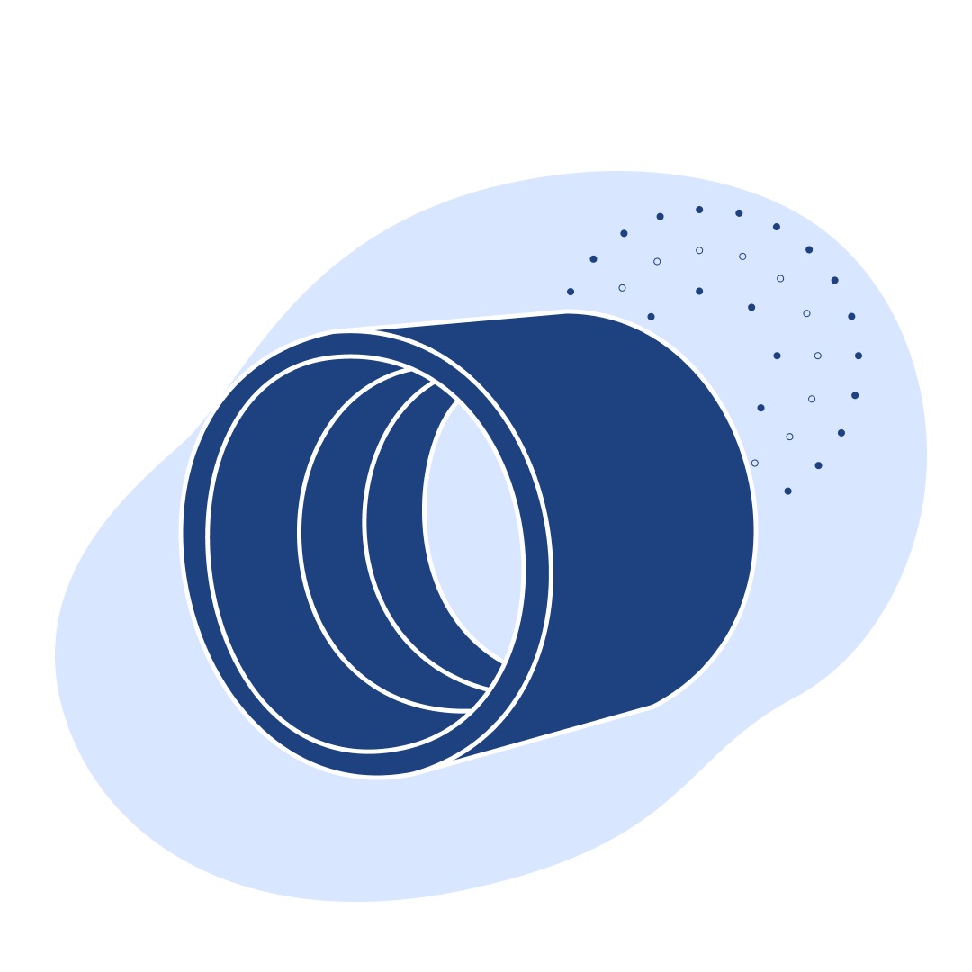 Муфта ОТТМ 244.5х218 мм Д ст45 ГОСТ 632-80