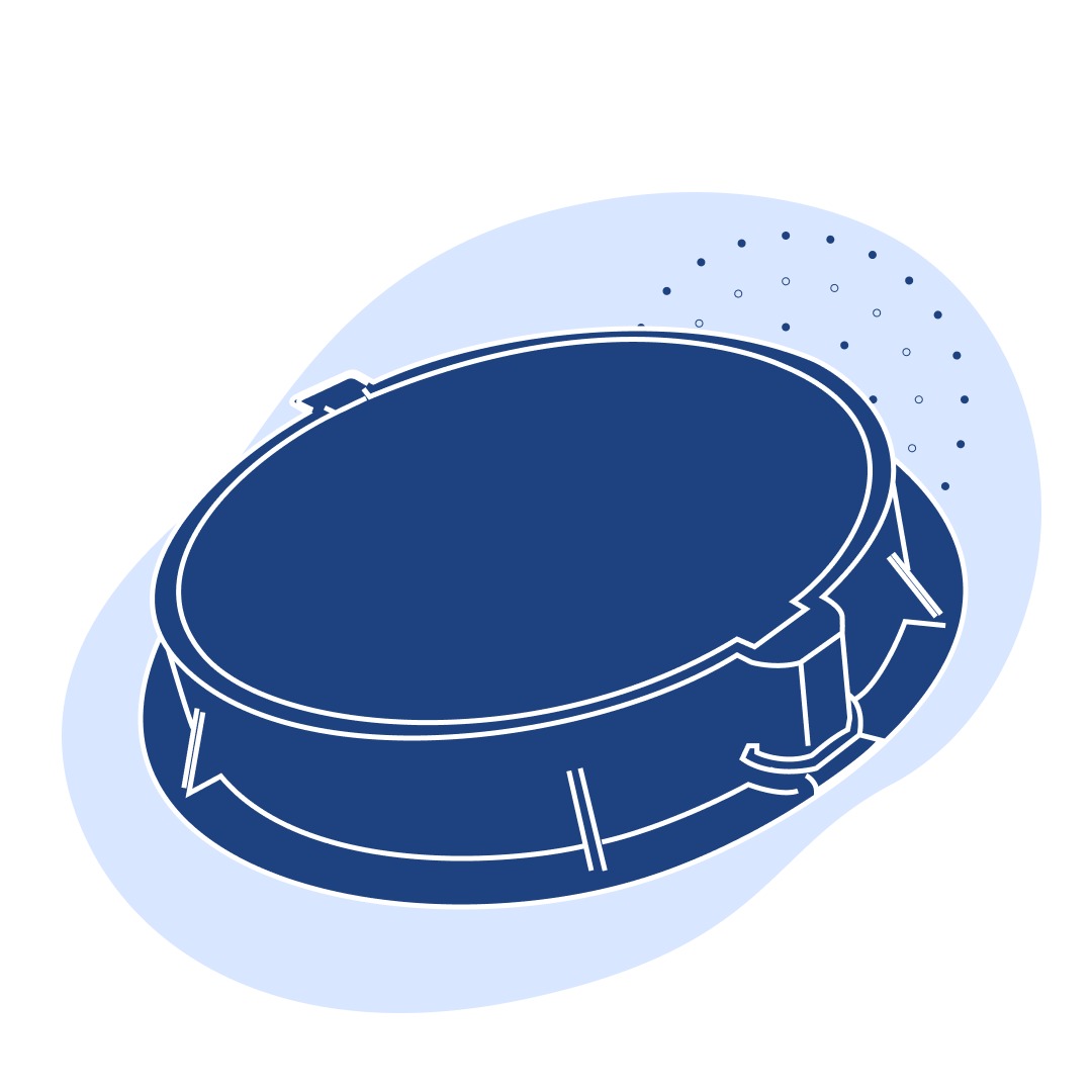 Люк сверхтяжелый 785x605x160 мм 118 кг